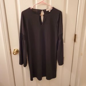 Michael Kors black dress. Small. Bell sleeves. Like new. Stretchy.‎
